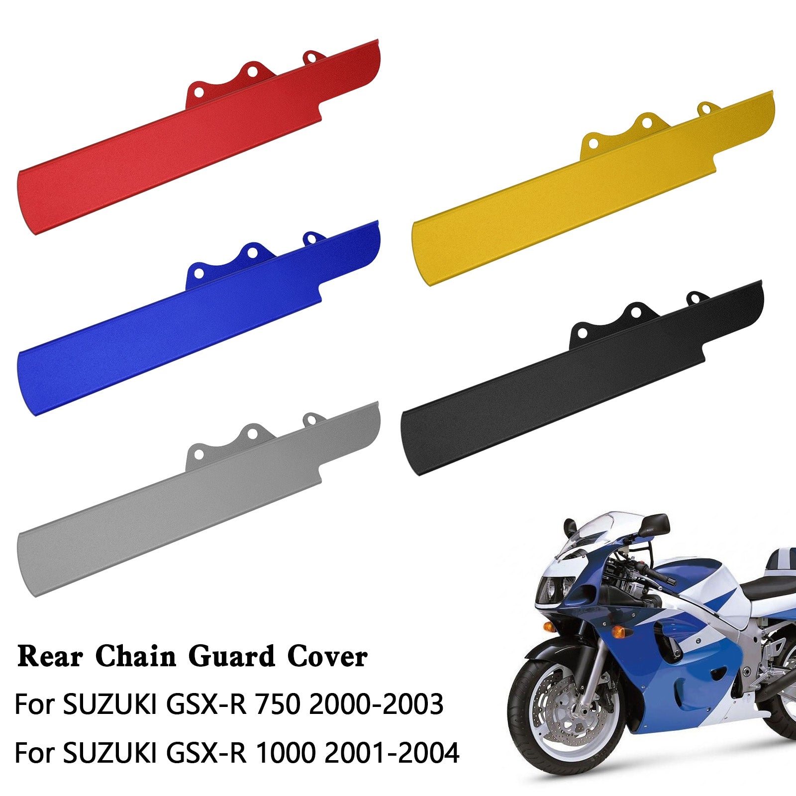 Suzuki GSXR GSX-R 750 1000 Chain Sprocket Guard Cover 2000 2001 2002 2003