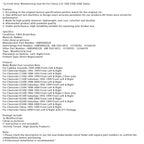 1996-1999 C1500 Chevrolet Front Left Right Door Weatherstripping Seal Kit 1AWSK00228 AM-35015073