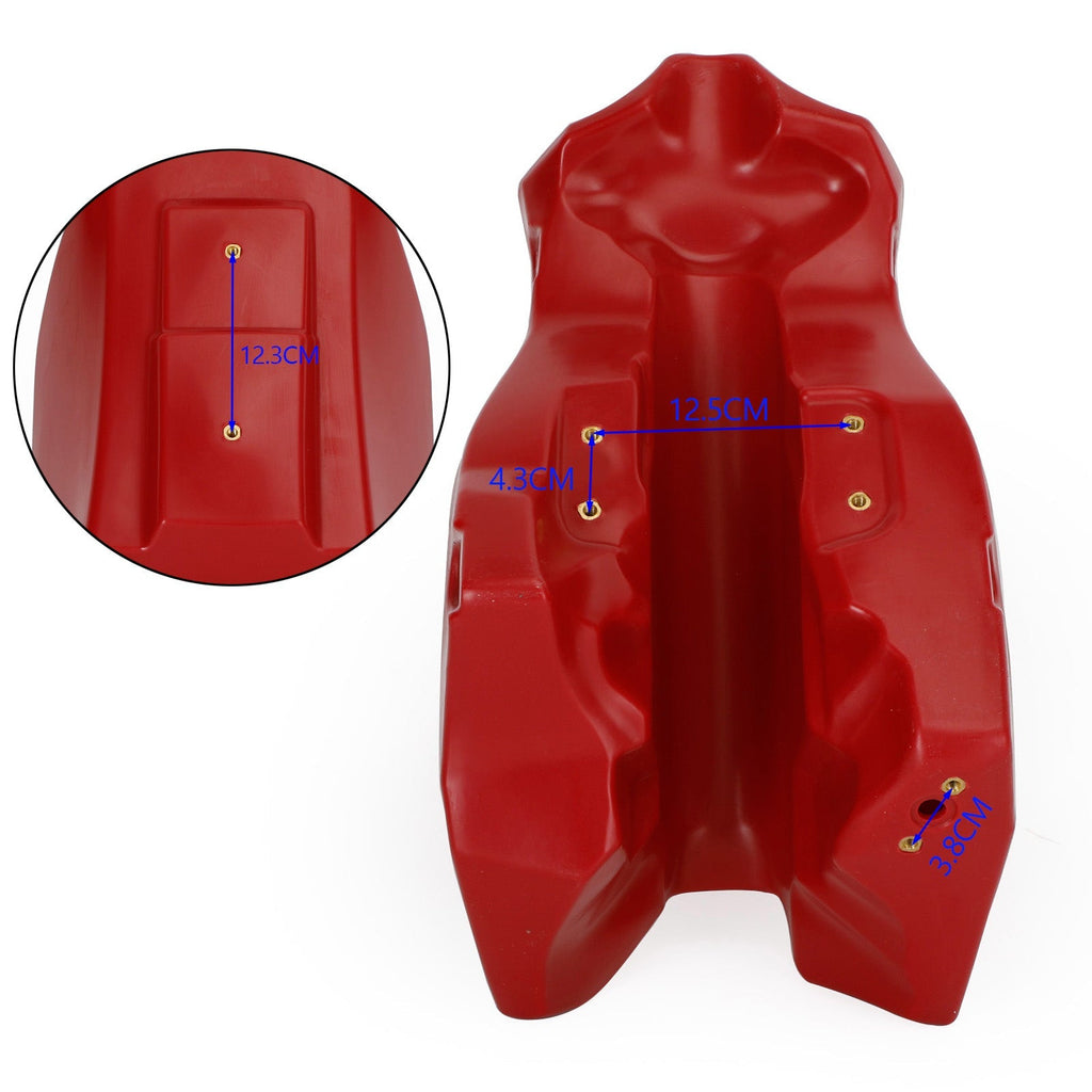 1988-1990 Honda CR125R Elsinore Red 3.6 Gallon Petrol Tank