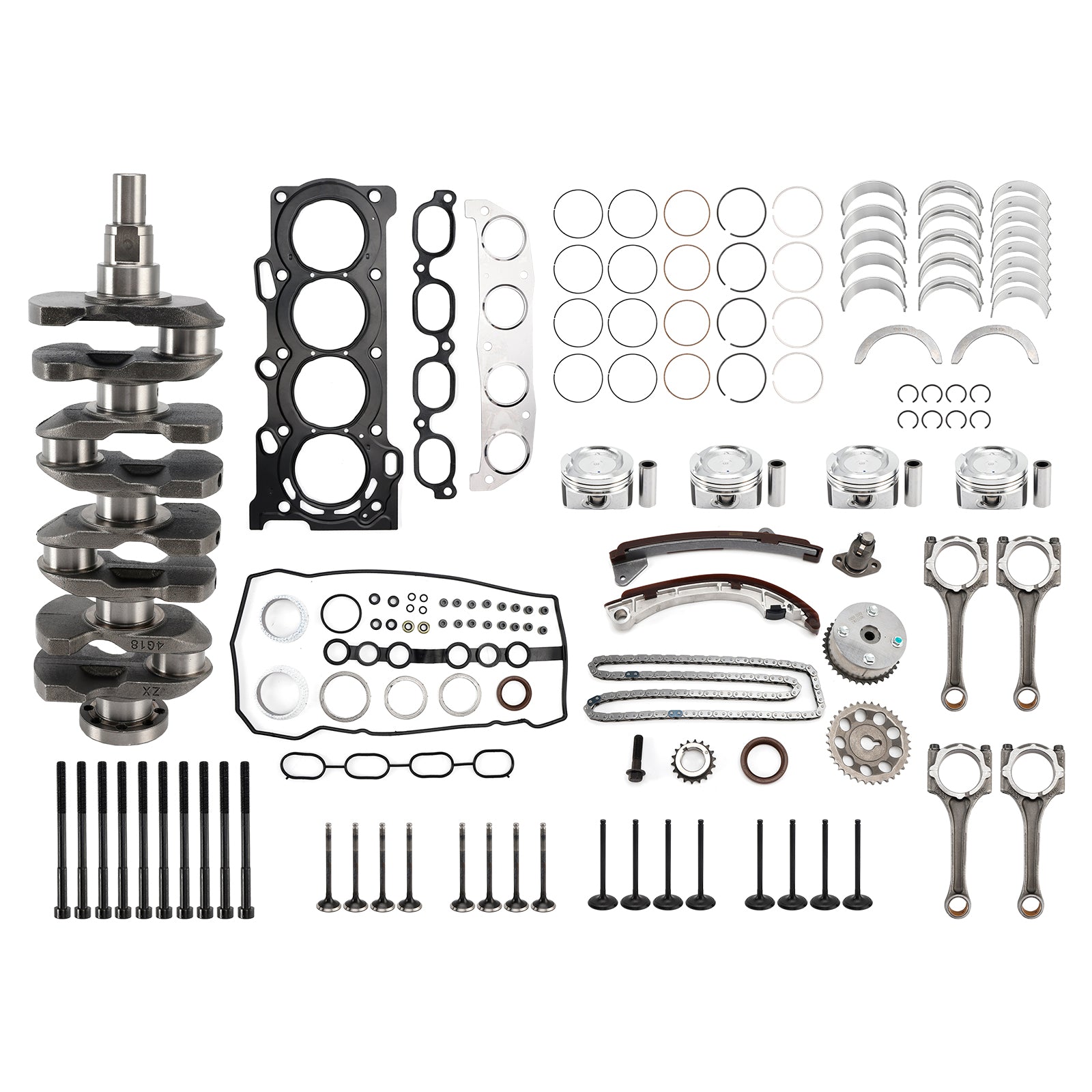 Toyota MR2 Spyder 1ZZ-FE Engine Rebuild Kit 2000-2005 1.8L Overhaul Components