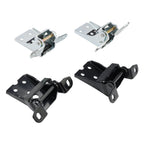 4-Piece Door Hinge Kit - Upper Lower Front Hinges for 1983 1984 1985 1986 Ford LTD Mercury Marquis