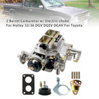 1972-1990 Jeep CJ5 CJ7 CJ8 Wrangler Cherokee 258 Cubic Inch Engine 2 Barrel Carter BBD Carburetor Electric Choke Holley 32/36 Compatible