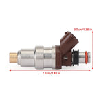 Fuel Injector Assembly for Toyota 4Runner Tacoma T100 2.7L Engine 23209-79095 Generic