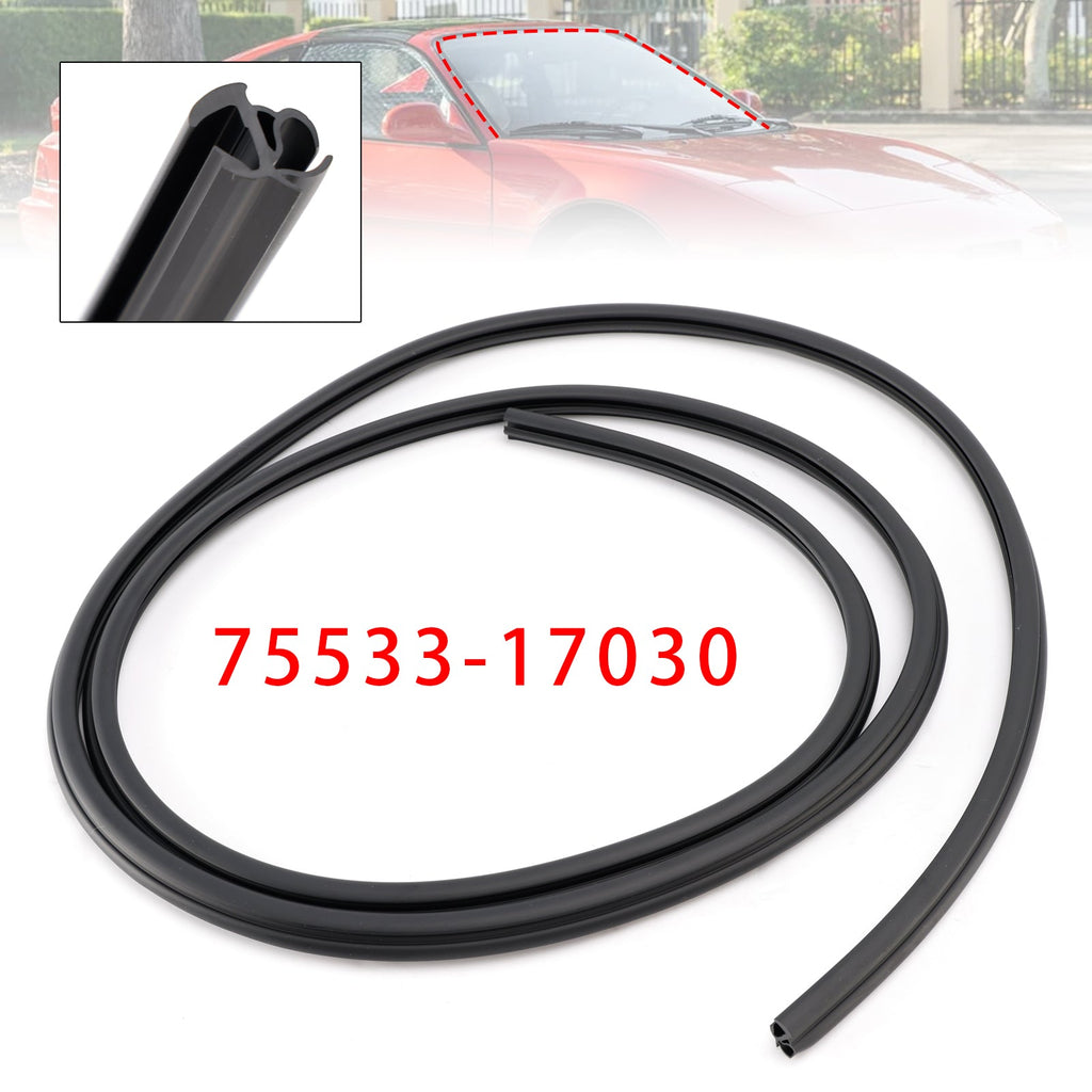 Toyota SW20 MR2 Front Windshield Outer Molding Trim 1990-1995 75533-17030