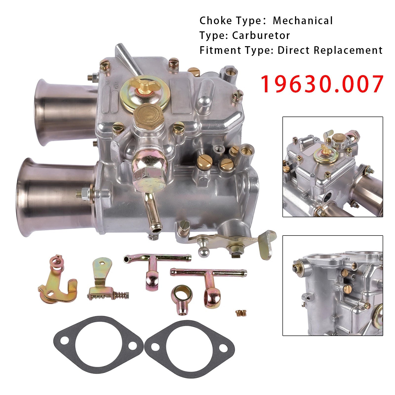 19630.007 Weber DCOE 48mm Carburettor Assembly for Toyota Datsun American V8 Motors