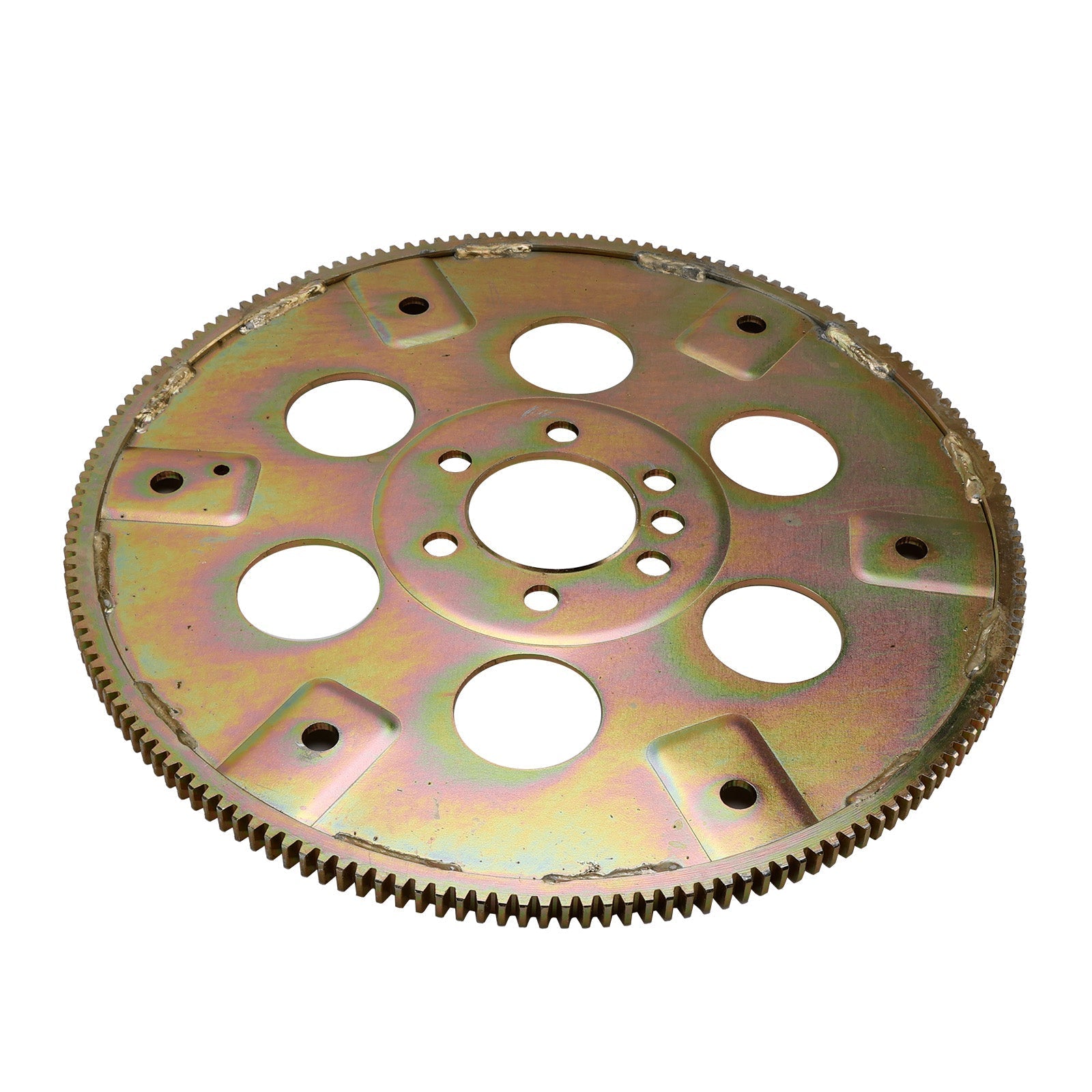 1970 to 1990 Chevy 454 Steel Flexplate 168 Teeth White Zinc External 1845400