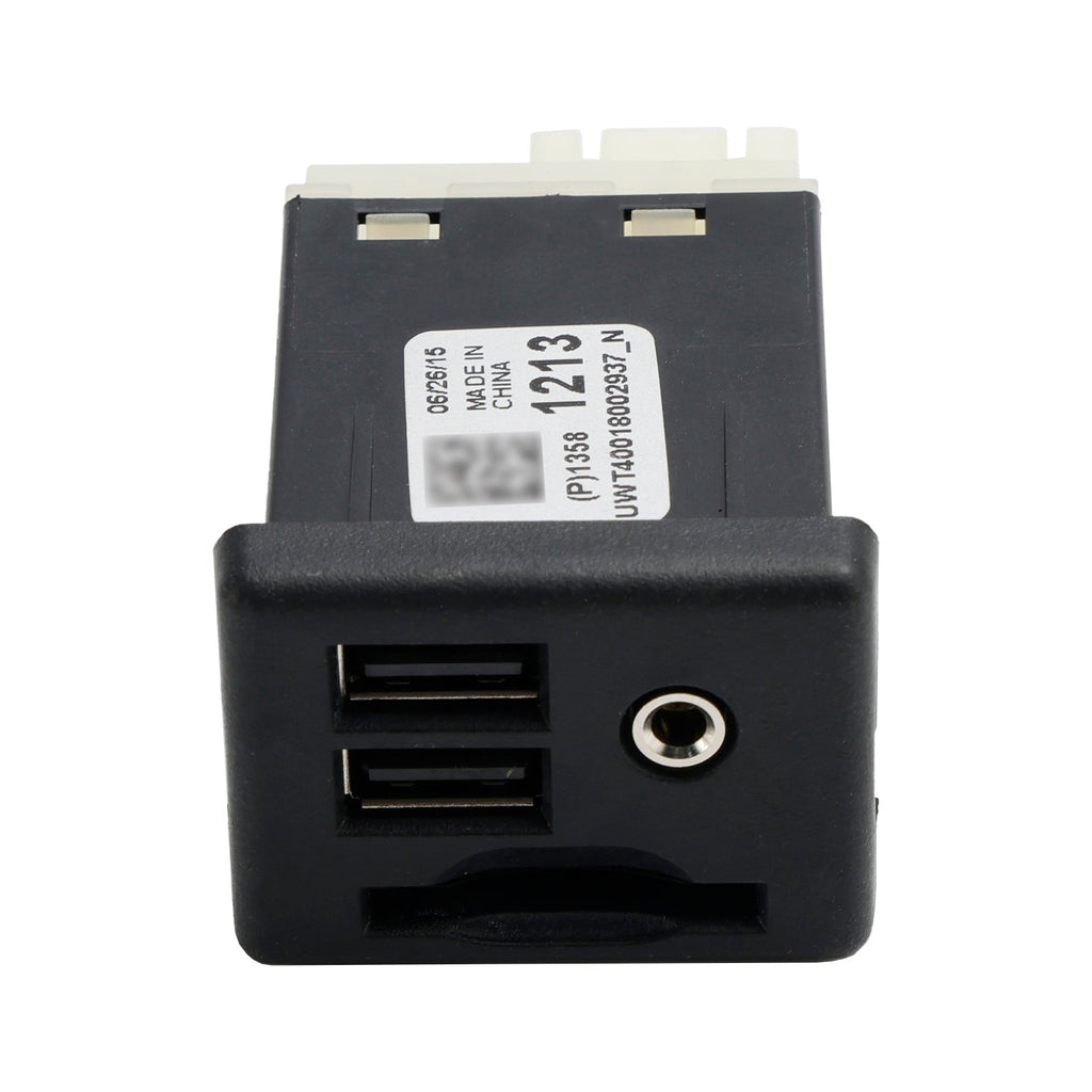 13581213 SD Card Reader Dual USB AUX Jack Connector for Cadillac and GMC Vehicles
