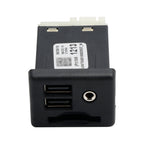 13581213 SD Card Reader Dual USB AUX Jack Connector for Cadillac and GMC Vehicles