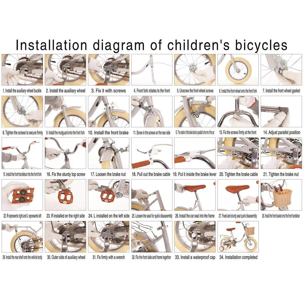18 Inch Children's Bike for Boys and Girls Ages 7-9 with Front Basket