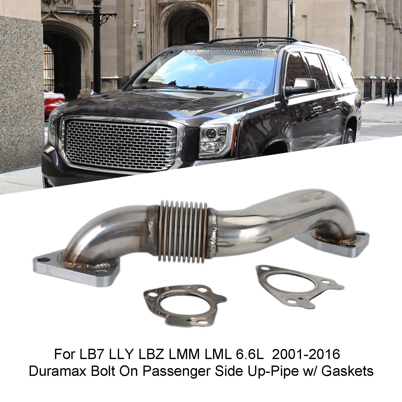 2001-2016 Duramax 6.6L Up-Pipe Exhaust Manifold LB7 LLY LBZ LMM LML Complete Gasket Set