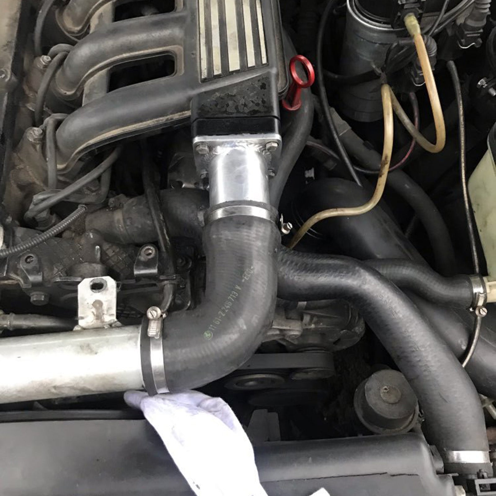 2001-2005 BMW 740d E65 7-Series EGR Block Off Blank Kit