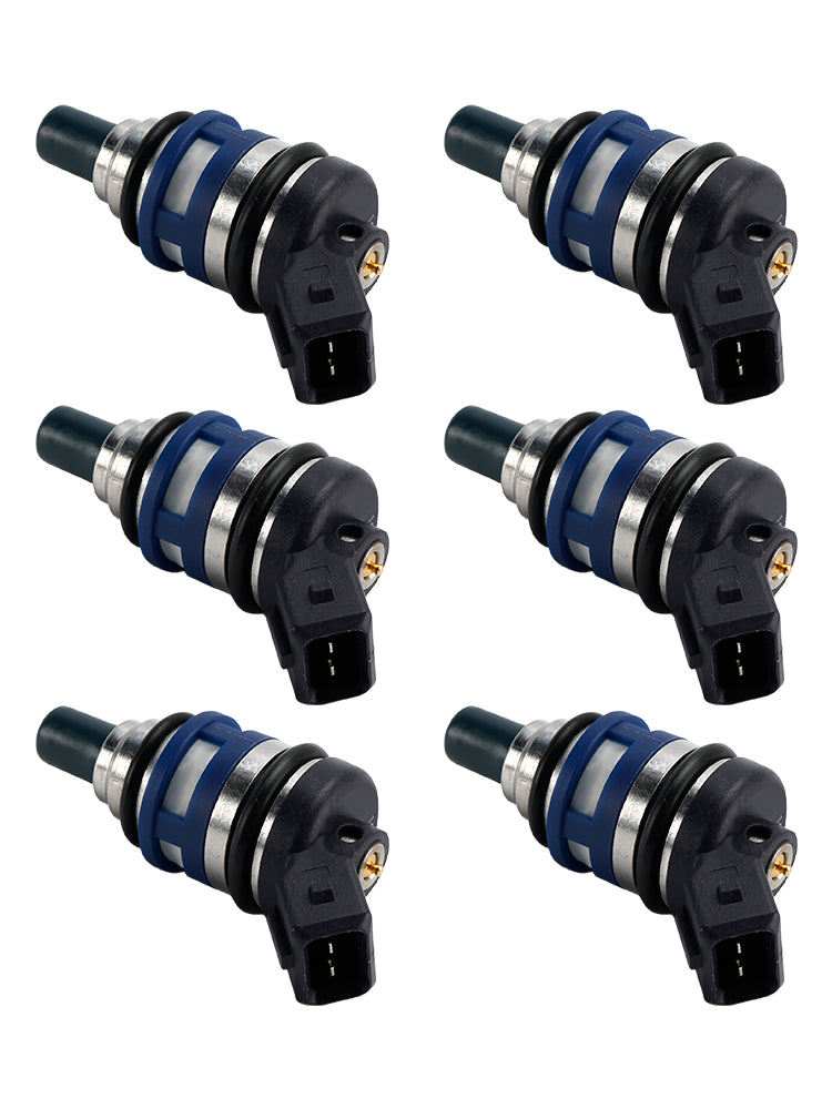 1989-1996 Nissan Z32 300ZX 3.0 Liter Twin Turbo V6 Fuel Injector 6-Pack 16600-40P07