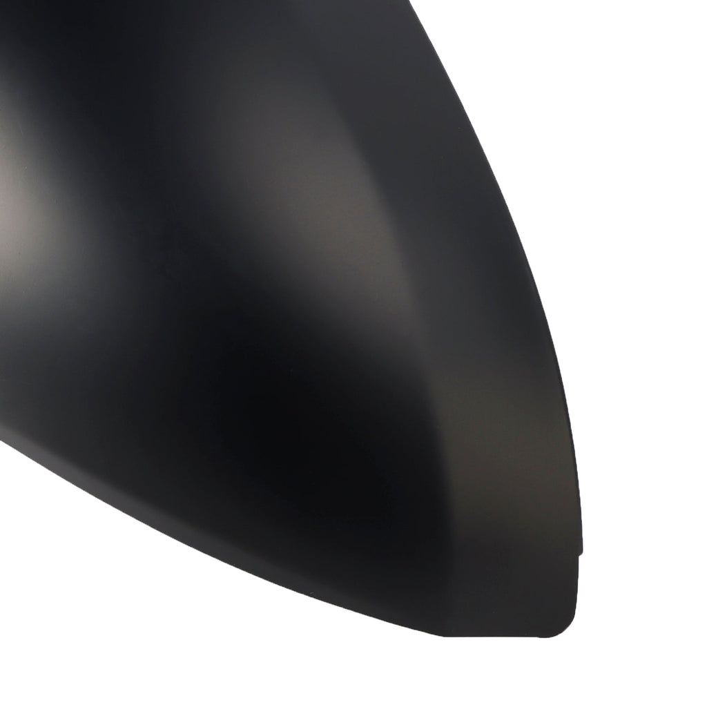 2006-2015 Peugeot 207 Hatchback Matte Black Rearview Side Mirror Housing Covers 9680194877