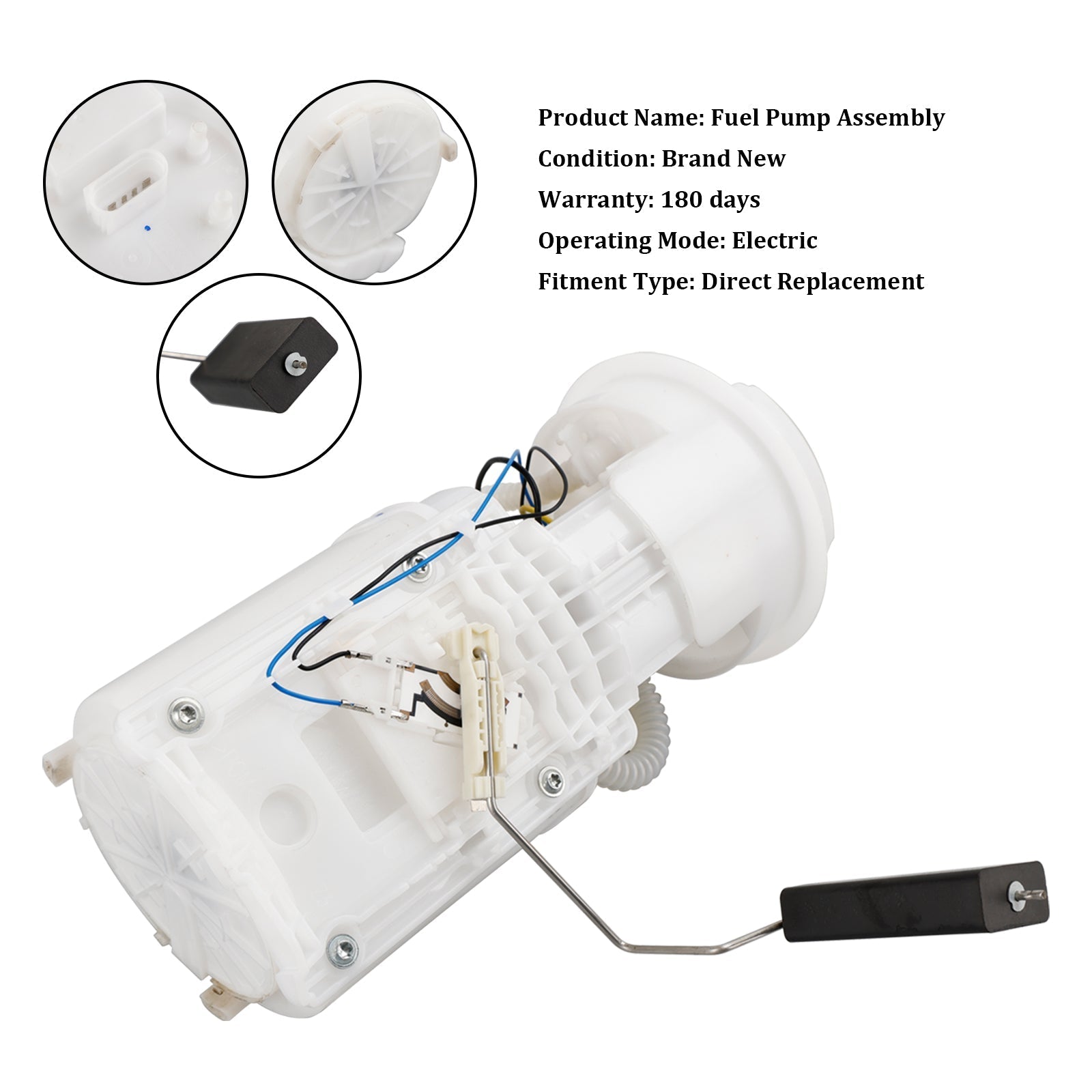 1996-2003 Audi A3 8L1 Fuel Pump Module 1.6L 1.8L Engine Assembly 1J0919051B