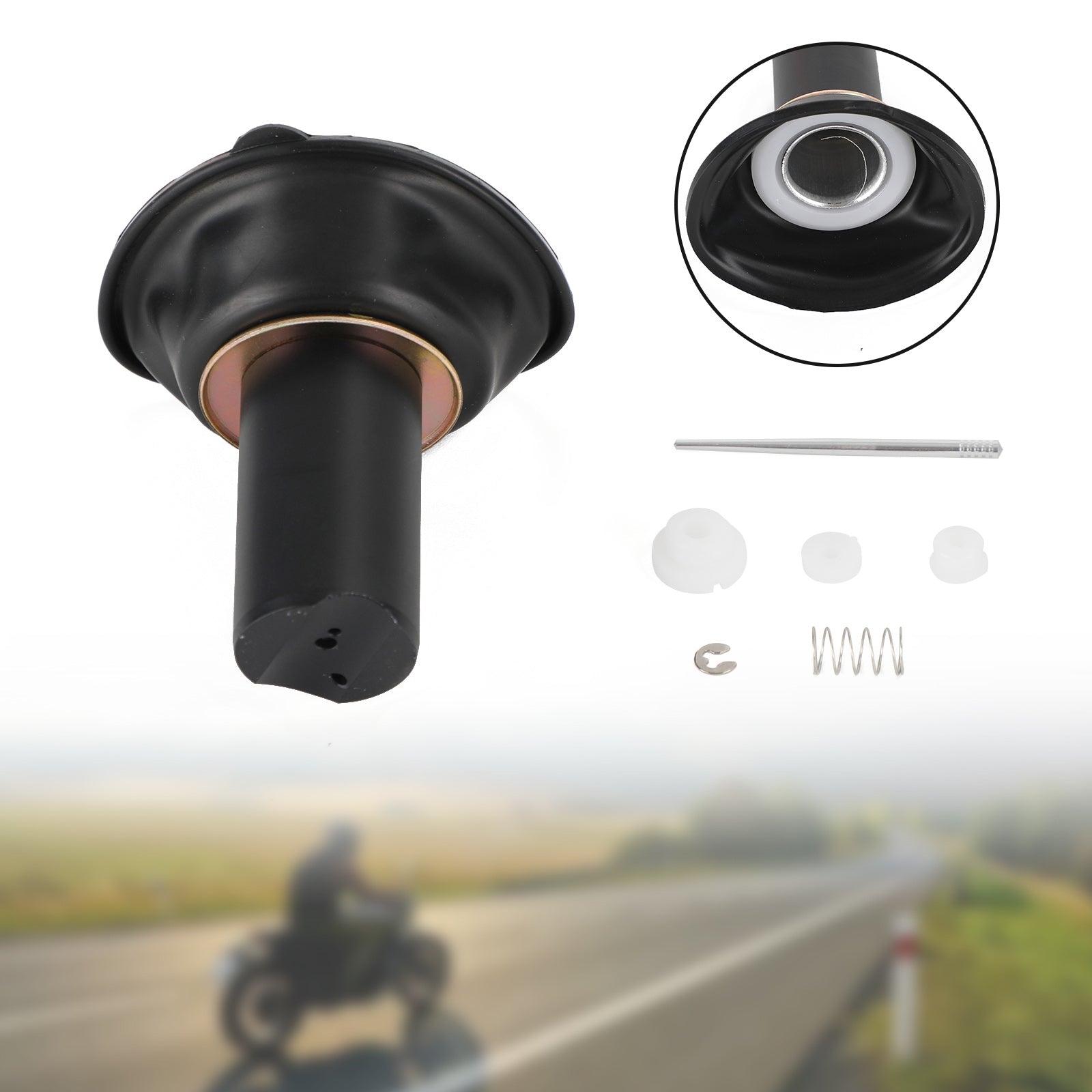 Generic Carb Plunger Diaphragm Service Kit Compatible with Yamaha XJR400 1993-2000