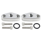 2 Piece Chevy LS M16 x 1.5 Oil Pressure Sensor Adapter Plate 551623
