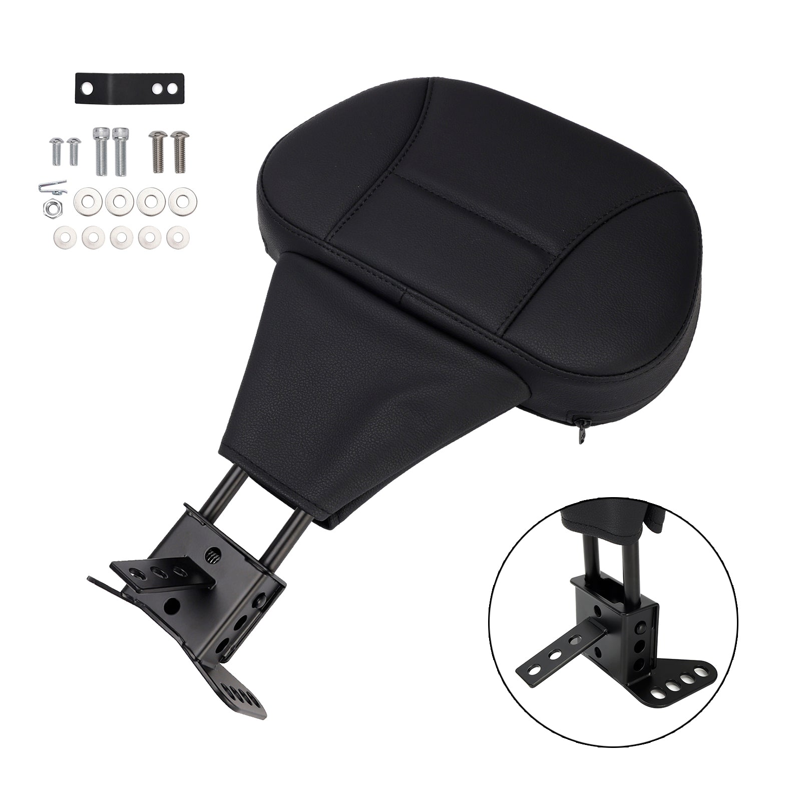 Driver Backrest Pad for 1988-2008 Electra Glide Road King Road Glide Tri Glide