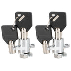 Harley Davidson Saddlebag Lock Set with 4 Keys for 1993-2013 Touring Electra Street Glide Road King