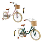 18" Child's Bicycle for 7-9 Year Old Kids Boys Girls Featuring Basket