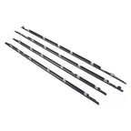 Door Belt Molding Trim Set 4PCS for 1996-1998 Lexus LX450 75710-60021 75730-60020