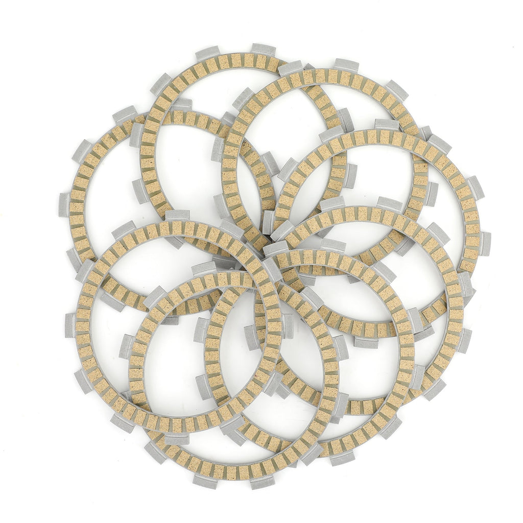Clutch Plate Kit for 1985-1999 Suzuki GSF600 Bandit and GSX-R750 Steel and Friction Discs