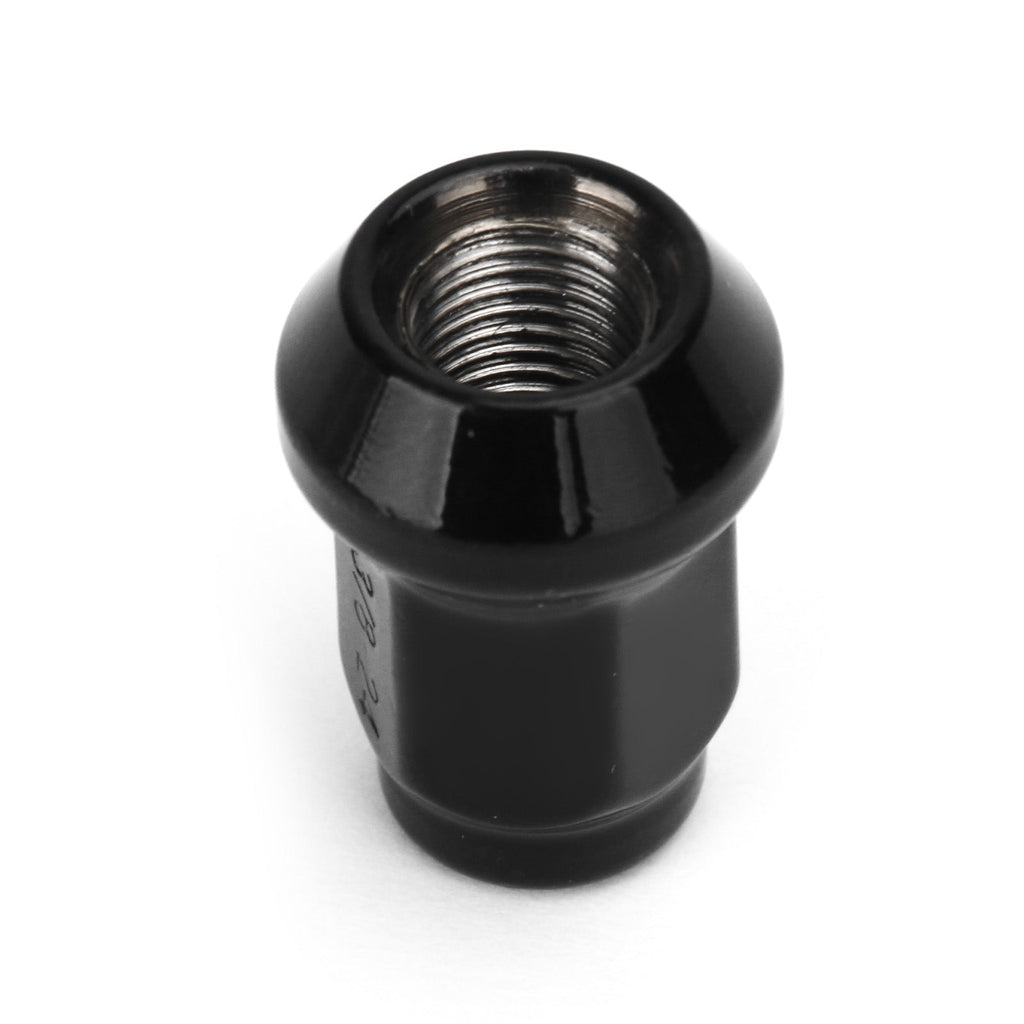 16 Piece 3/8" 24 Tapered Black Lug Nuts Compatible with Polaris Ranger RZR Sportsman XP