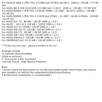 01.2007-06.2012 ISUZU RODEO I (TFR, TFS) 3.0 DiTD 4x4 (TFS85_) Complete Assembled Cylinder Head 4JJ1-TC 4JK1-TC