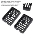 1997-2006 Jeep Wrangler TJ Dashboard Side Vent Louvers Set - Driver and Passenger Air Outlets