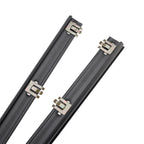 Ford Truck F150 Front Door Window Weatherstrip 4-Piece Sweep with 2-Piece Seal Belt Kit 1987-1996