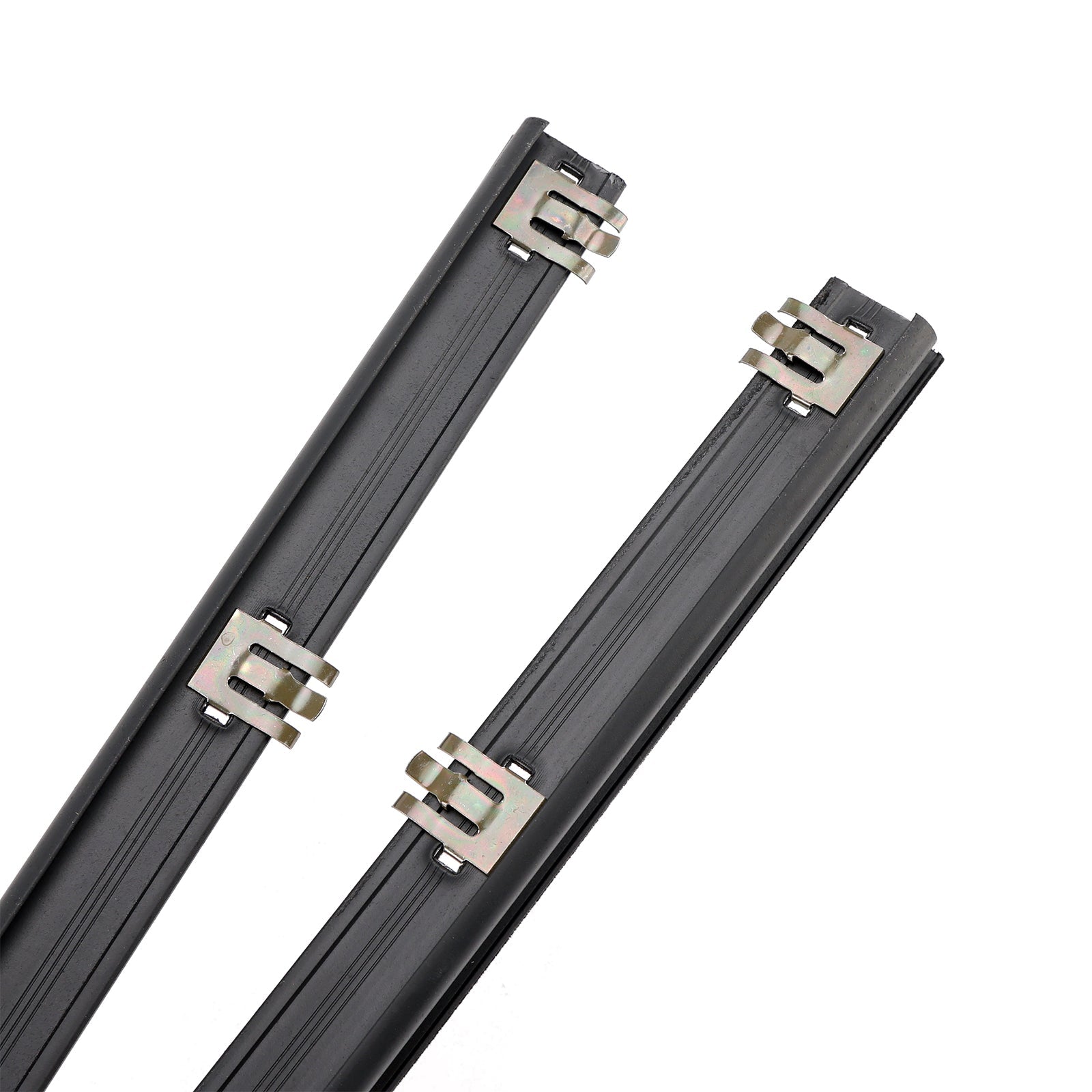1987-1997 Ford F250 Front Door Window Weatherstrip Sweep Seal 4 Piece Set with 2 Piece Seal Kit