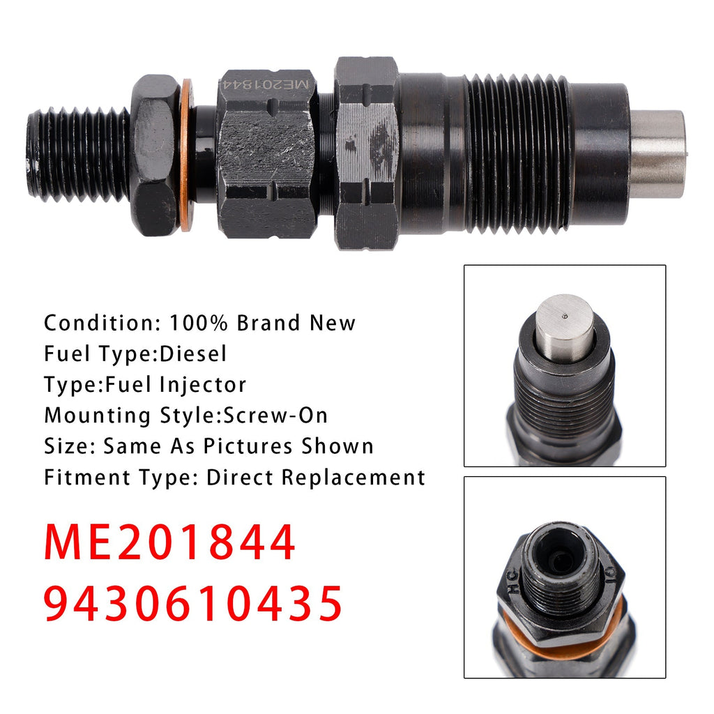 Fuel Injector for Mitsubishi Pajero Delica 4M40 4M40T 2.8L Engine ME201844