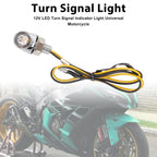 12V Universal Honda Motorcycle 8mm LED Turn Signal Light Indicator