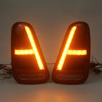 2001-2006 BMW Mini Cooper R50 R52 R53 Replacement LED Tail Lights Pair with Turn Signal Functions
