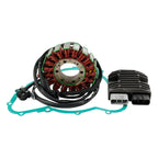 18-Pole Alternator Stator Assembly & Charging Regulator with Gasket for Tiger 800 XC/XCA/XCX 11-20