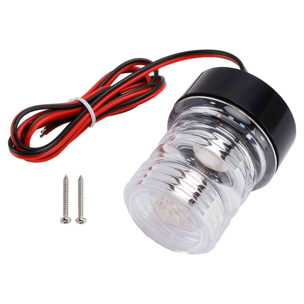 Marine Grade LED Navigation Anchor Light Round Vessel Lamp Boat Yacht 2.7W IP66