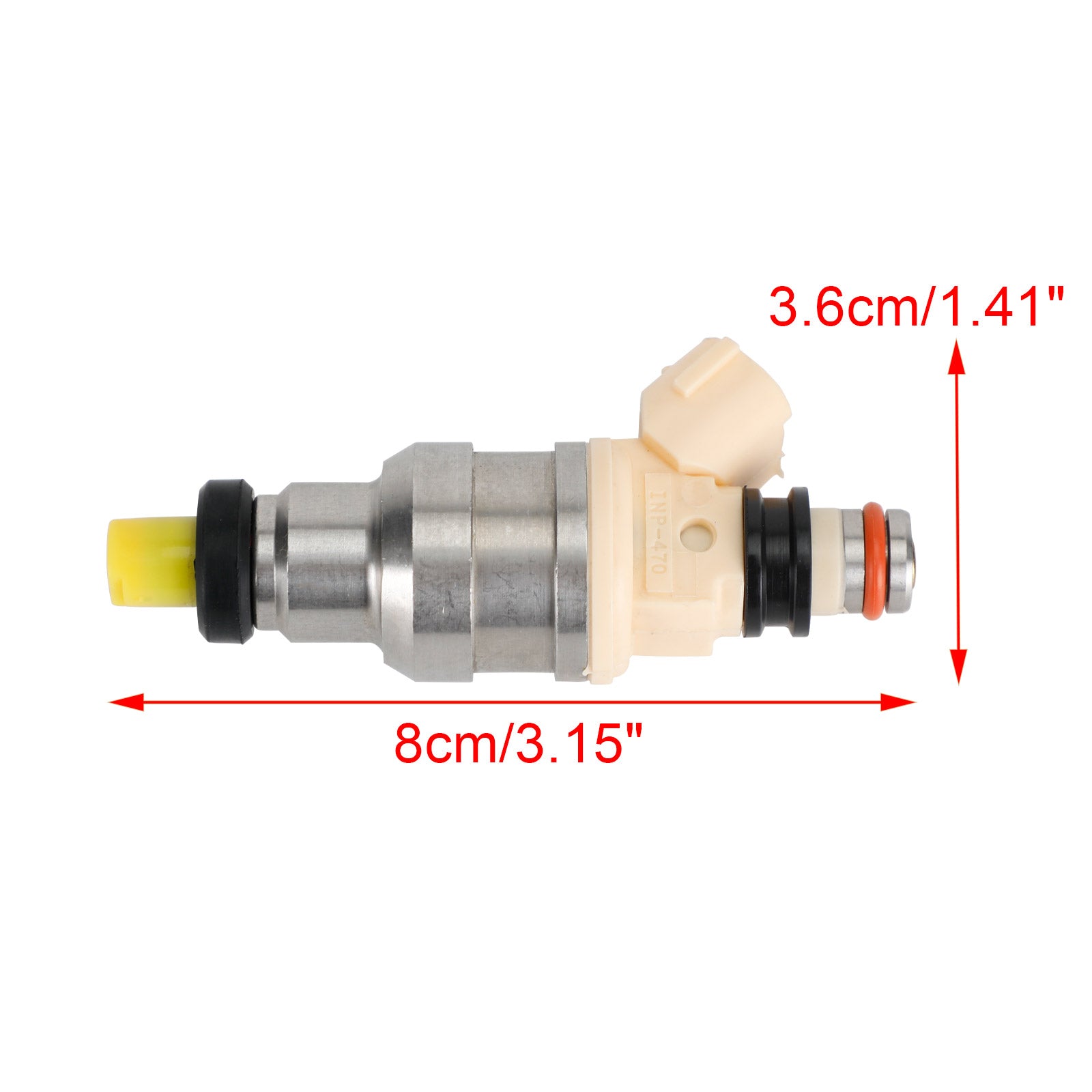 1 Piece INP-470 Fuel Injector Fits Suzuki Sidekick X-90 and Chevy Tracker 1.6L