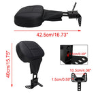 Tri Glide Road King Road Glide Street Electra 1988-2008 Driver Backrest Pad