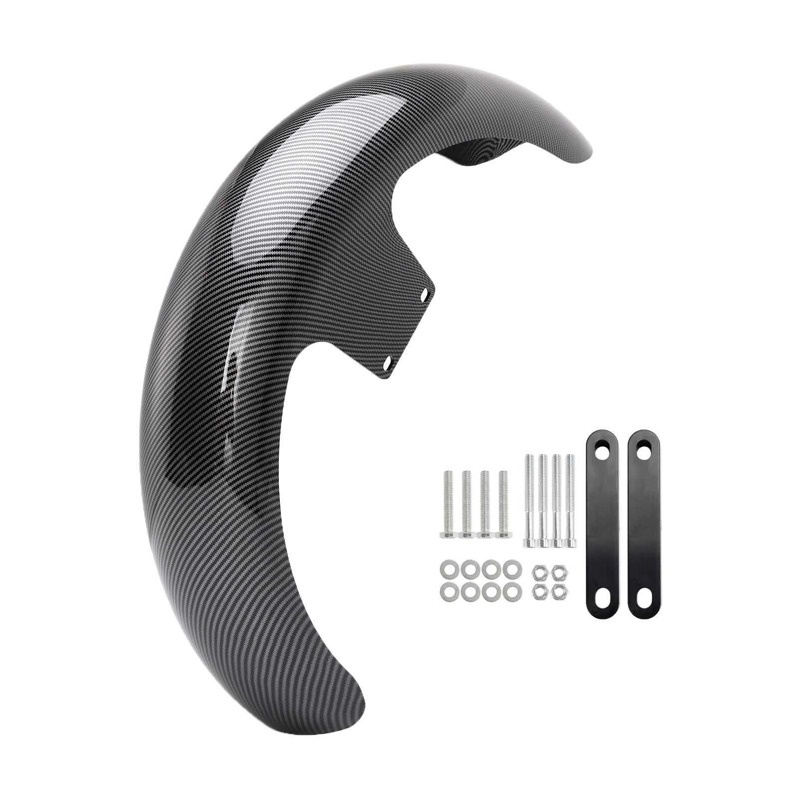 19 Inch Front Fender Wrap ABS Plastic For Harley Touring Electra Street Road Glide FLHT FLHR