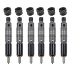 1989-2993 Dodge D250 D350 Cummins 5.9L 12V 6Pcs Fuel Injector 0432131837 3919350