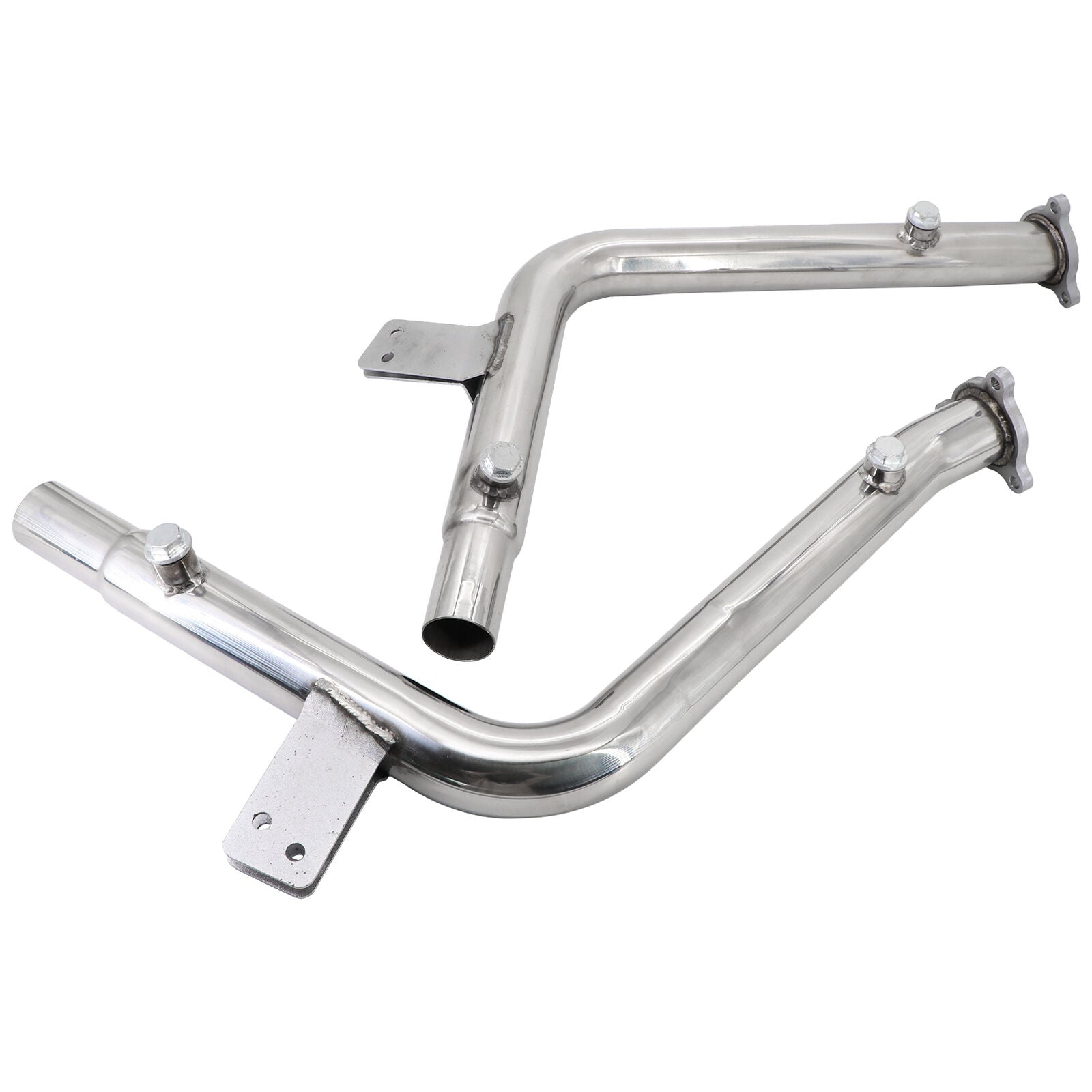 Stainless Steel Downpipe Exhaust for 2000-2004 Porsche Boxster 986 2.7L 3.2L