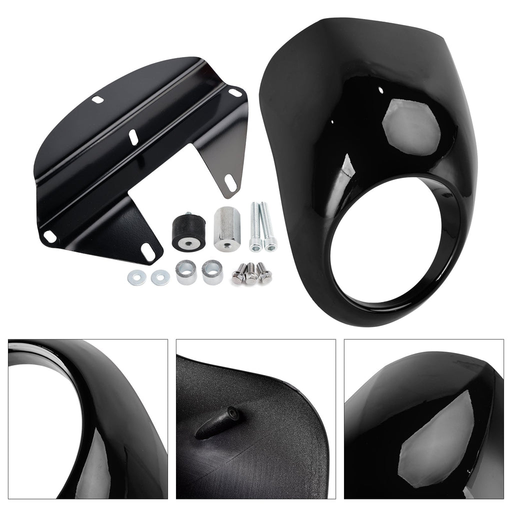 1973 and Later Sportster XL FX Dyna 883 1200 Headlight Light Fairing Shield