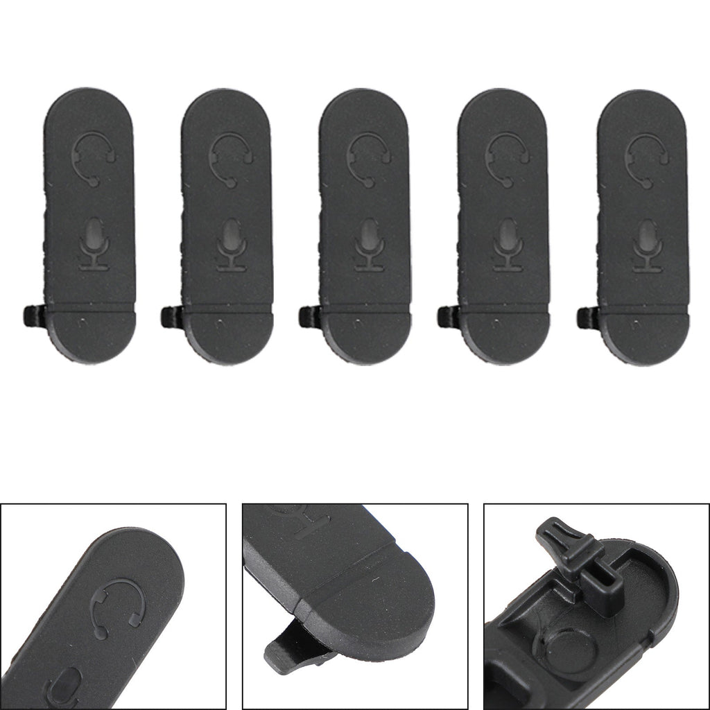 XIR P3688 DEP450 DP1400 CP200D Earphone Jack Dust Cap Cover Pack