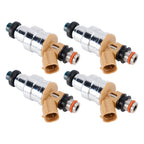 4-Piece Fuel Injector Assembly E92Z9F593A 1988-1989 Mazda 626 LX 2.2L 4-Door Hatchback