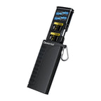 High-Speed SD Card Reader and Storage Box for Photo Transfer and Flash Memory