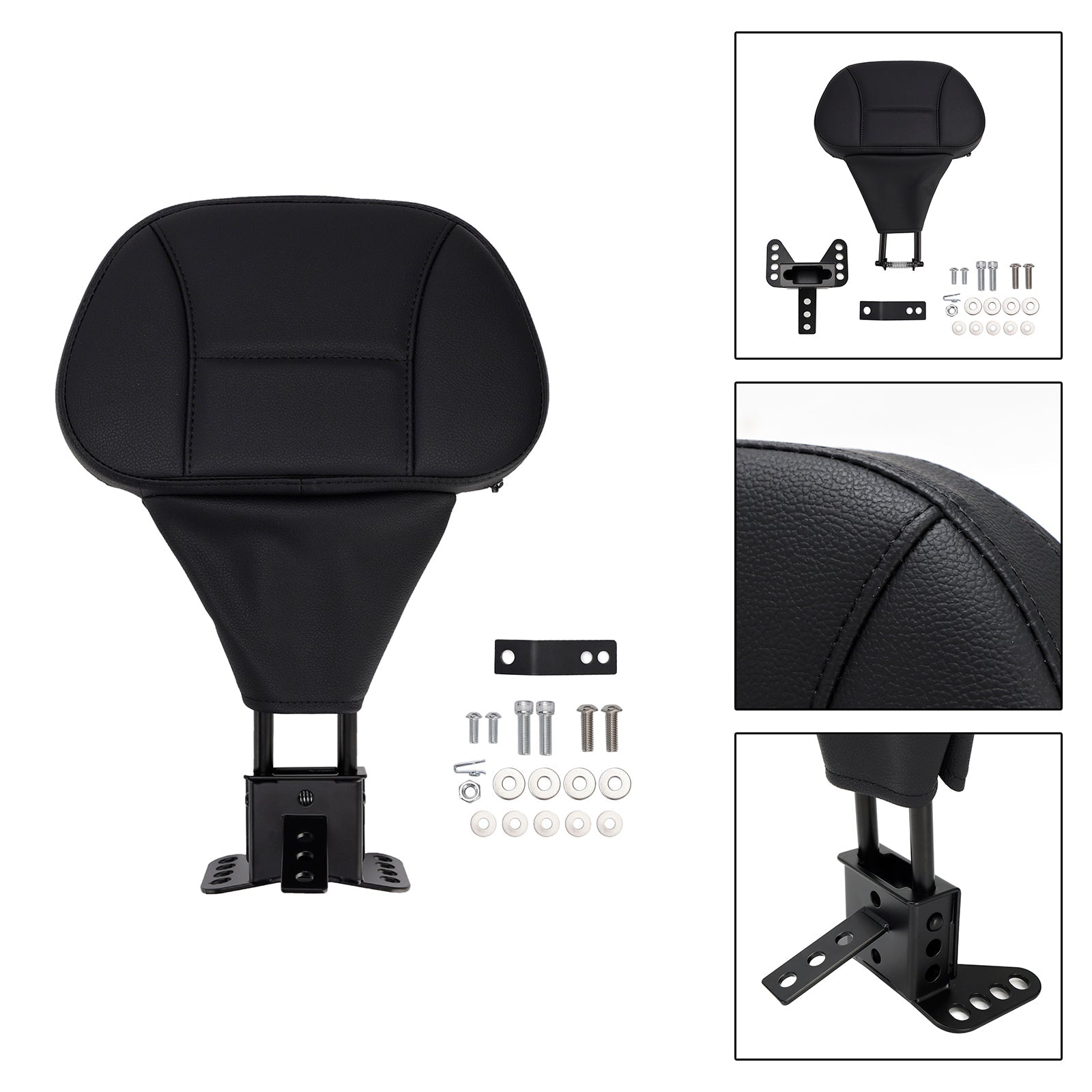 Driver Backrest Pad for 1988-2008 Electra Glide Road King Road Glide Tri Glide