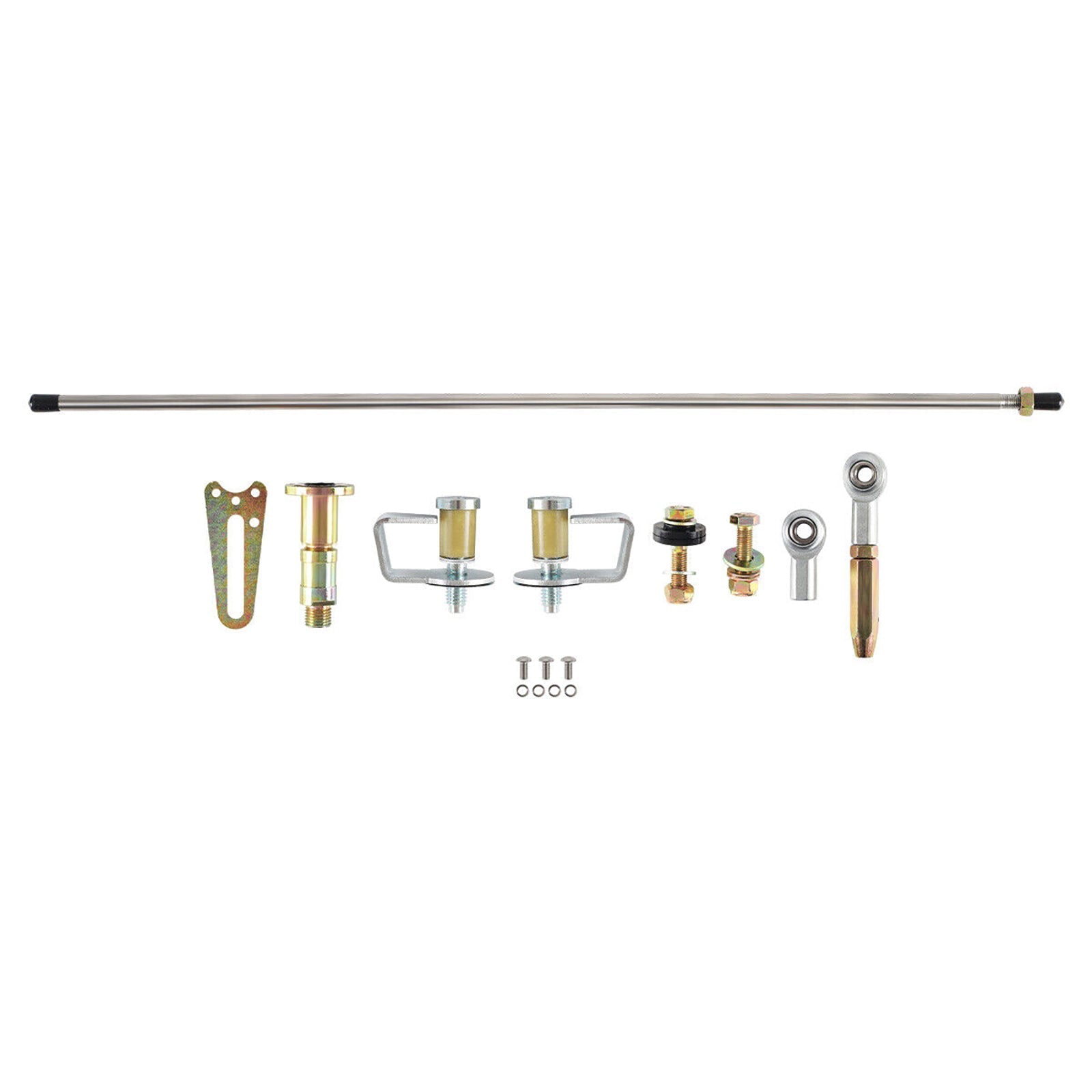 21-Inch Adjustable Steering Column Shift Linkage Kit for 1984-1993 Ford Mustang and 1984-1985 Continental Mark VII ACA-1807