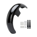 19-Inch ABS Front Fender Wrap For Harley Touring Electra Street Road Glide FLHT FLHR Baggers