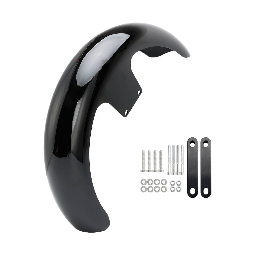 19 Inch Front Fender Wrap ABS Plastic For Harley Touring Electra Street Road Glide FLHT FLHR