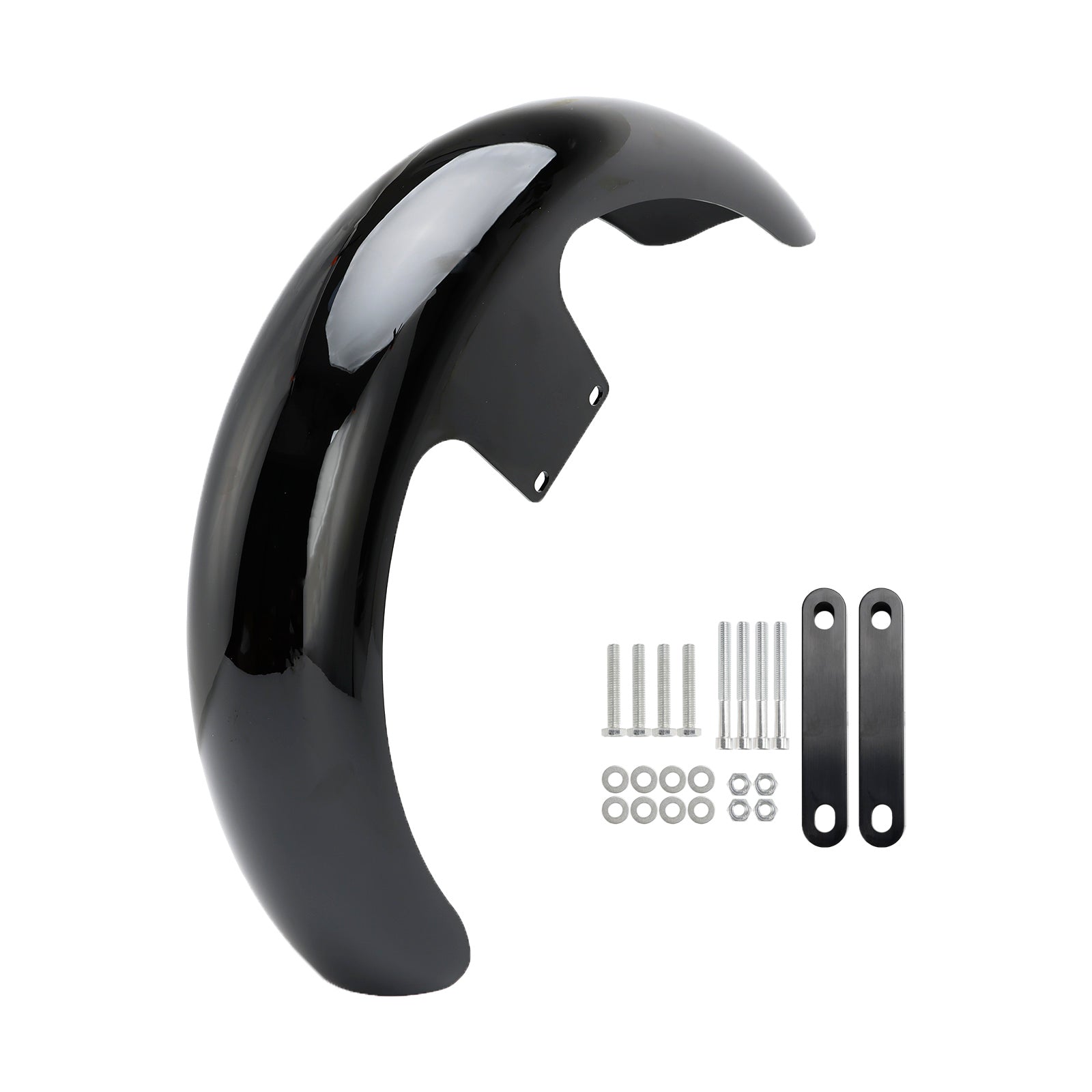19" Front Fender Wrap ABS For Harley Touring Models Electra Street Road Glide FLHT FLHR Baggers