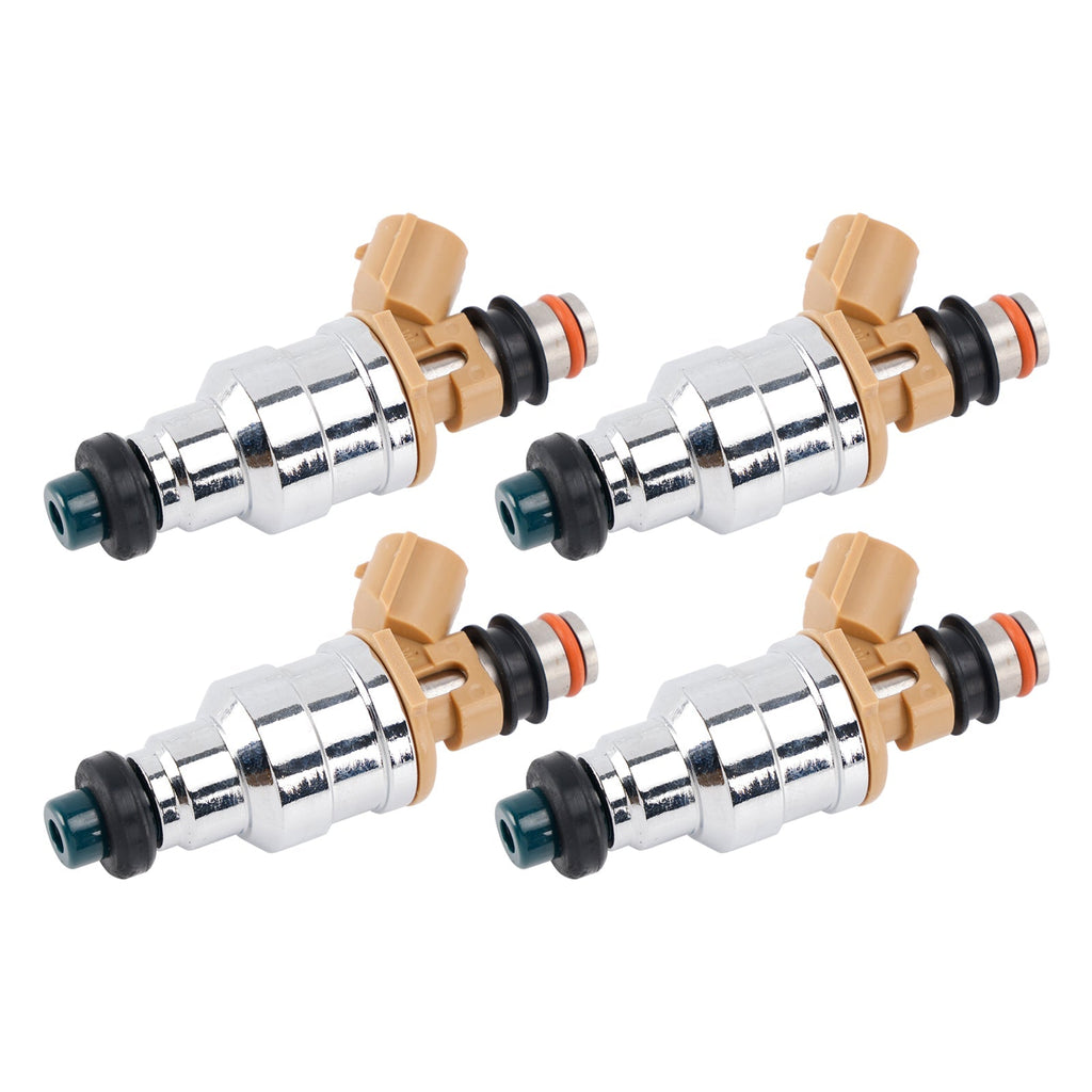 Mercury Capri Convertible 1991-1994 Base Model 1.6L 4 Piece Fuel Injector Set 195500-1280